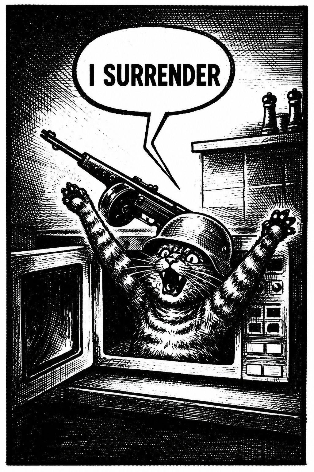 Cat surrenders