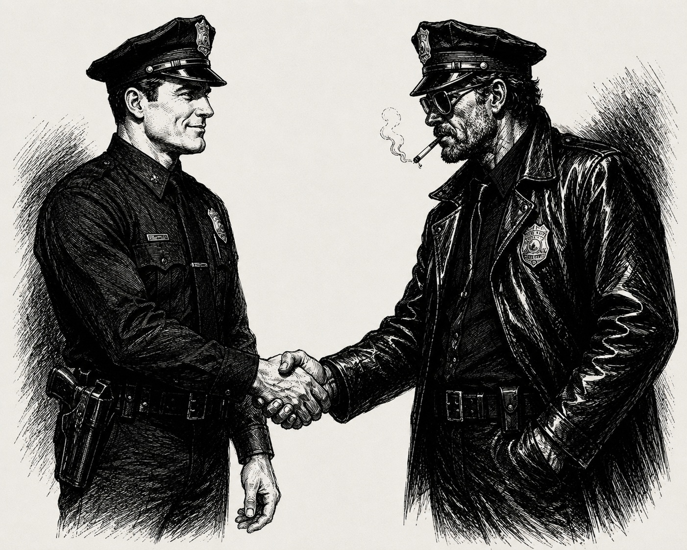good cop and bad cop