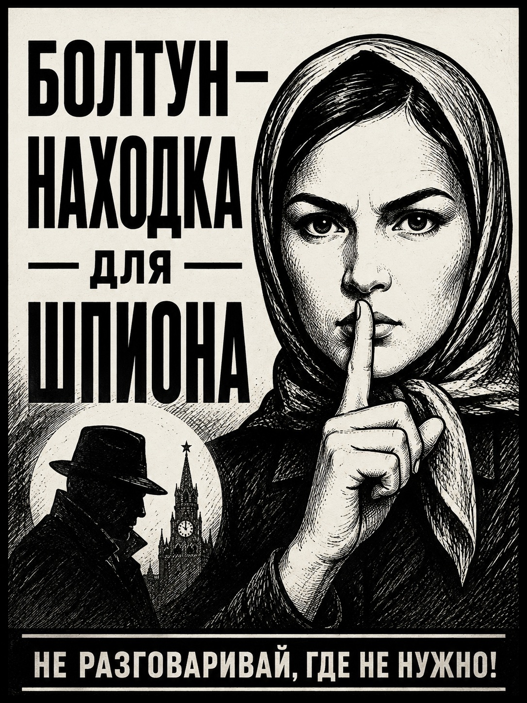 Болтун — находка для шпиона